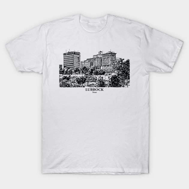 Lubbock - Texas T-Shirt by Lakeric